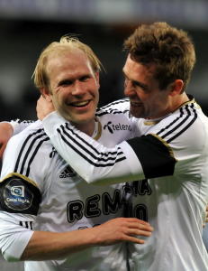 Rosenborg h�vlet over �Gutan� i andre omgang