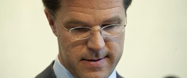 - Nederlands statsminister g�r av