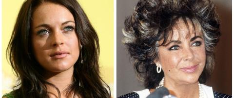Lindsay Lohan spiller Elizabeth Taylor