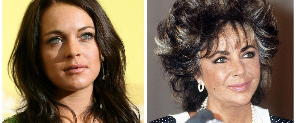 Lindsay Lohan spiller Elizabeth Taylor