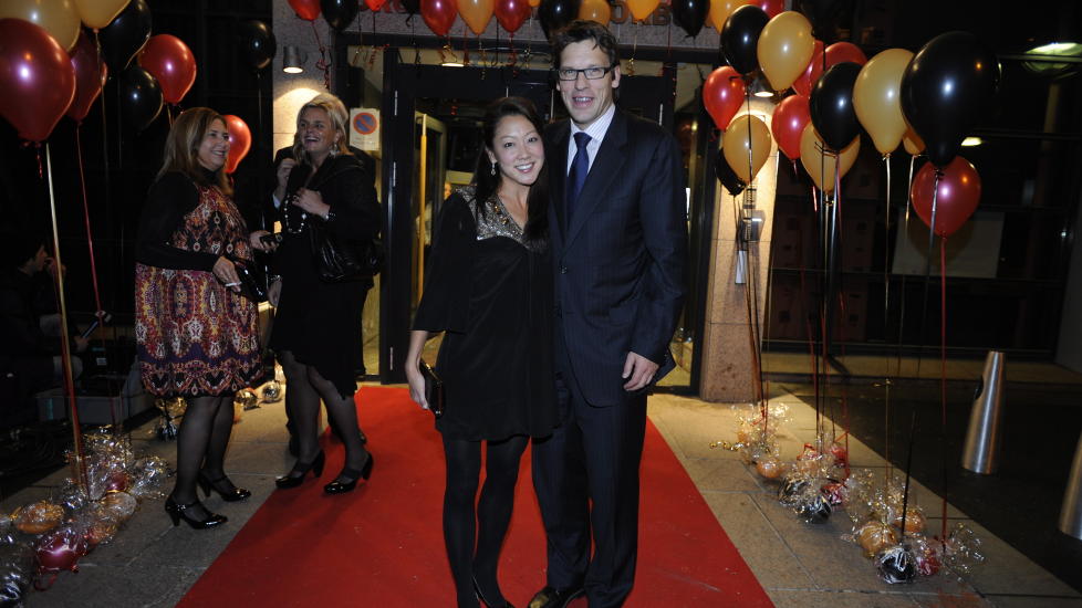 VENTER NUMMER TO: Fra f�r har Johann Olav Koss og Jennifer Lee s�nnen Aksel. N� venter de ei jente. Foto: Thomas Rasmus Skaug / Dagbladet