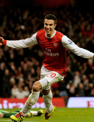 Dobbeltseier for van Persie