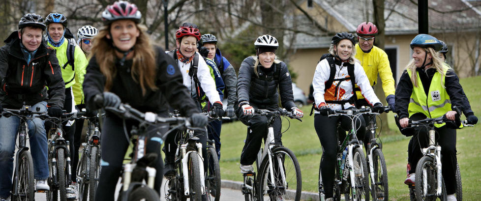 - Utfordrer henne til � sykle Birken neste �r