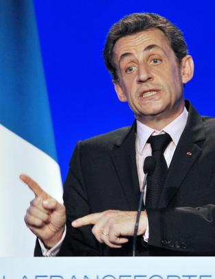 Sarkozy vil halvere
antall innvandrere
