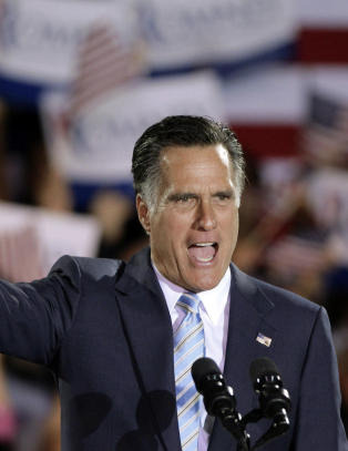 Mitt Romney seiret i fem nye delstater