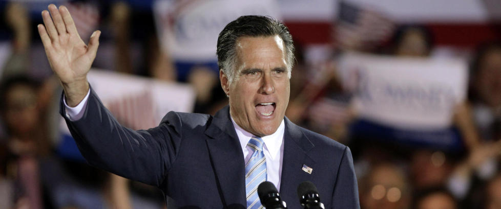 Mitt Romney seiret i fem nye delstater