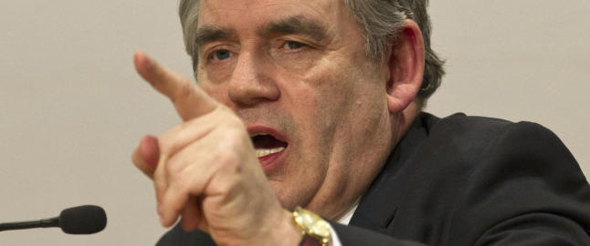 Gordon Brown skjelte ut Murdoch