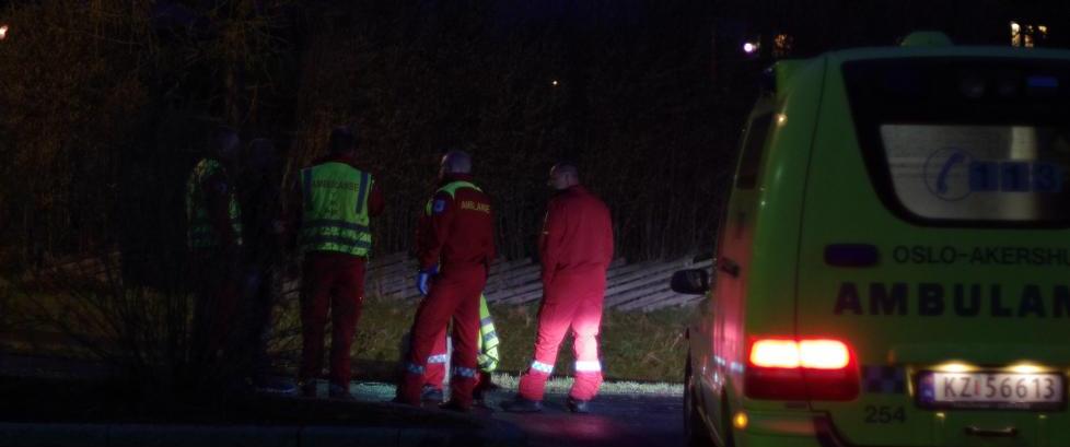 Mann skutt i ryggen