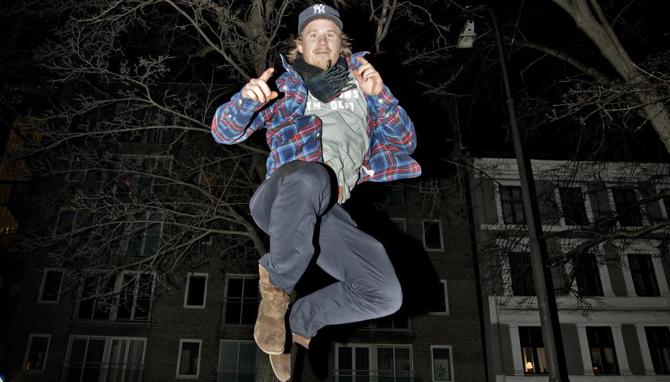 GODE NYHETER: Kjetil Jansrud vant i vinter sitt f�rste verdenscuprenn noensinne. N� er ryggen bedre, og da kan det komme
flere triumfer i alpinbakken. Foto: Anita Arntzen