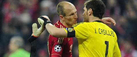 Robben ville ikke skyte på Casillas i straffekonken