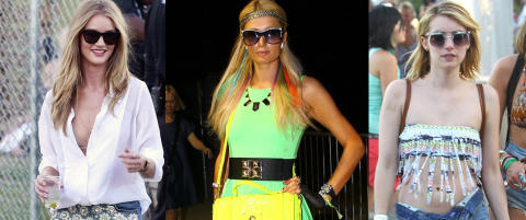 Supermodellen i dongerishorts eller fargeklatten Paris Hilton?
