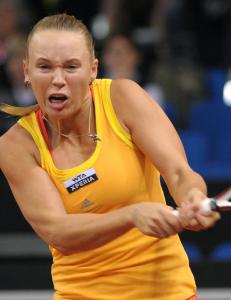 Wozniacki ble ydmyket av nummer 14 i verden