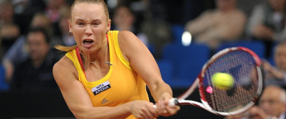Wozniacki ble ydmyket av nummer 14 i verden