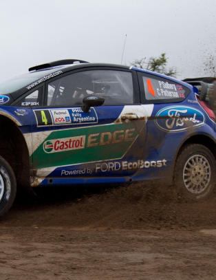 Solberg over ti sekunder foran Loeb i Argentina
