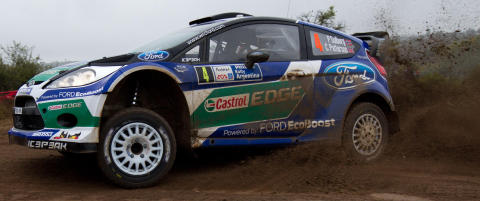 Petter Solberg m�tte bryte Rally Argentina
