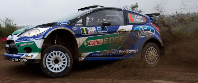 Petter Solberg m�tte bryte Rally Argentina