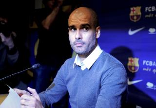 TAR SEG FRI: Guardiola sa på pressekonferansen at han kommer til å ta seg fri en periode før han tar en ny jobb senere. Foto: AFP Photo/ Josep Lago / NTB Scanpix TAR SEG FRI: Guardiola sa på pressekonferansen at han kommer til å ta seg fri en periode før han tar en ny jobb senere. Foto: AFP Photo/ Josep Lago / NTB Scanpix