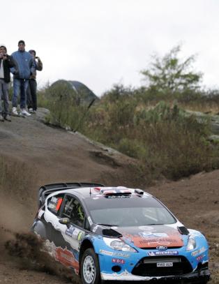 Mads Østberg kjemper i toppen i Argentina