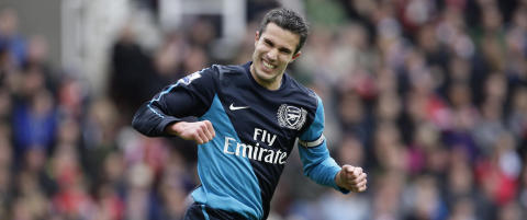 Van Persie sørget for Arsenal-poeng mot Stoke