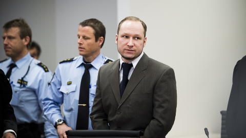 ANDERS BEHRING BREIVIK: Tok livet av 77 mennesker under terrorangrepene i Oslo og på Utøya 22- juli 2011. Hensikten var å fjerne dem han så på som en hindring på veien mot hans mål om et monokulturelt Europa. Foto: Håkon Eikesdal / Dagbladet ANDERS BEHRING BREIVIK: Tok livet av 77 mennesker under terrorangrepene i Oslo og på Utøya 22- juli 2011. Hensikten var å fjerne dem han så på som en hindring på veien mot hans mål om et monokulturelt Europa. Foto: Håkon Eikesdal / Dagbladet