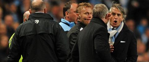 Ferguson og Mancini i voldsomt munnhuggeri
