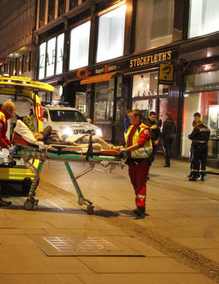 Gjengslagsmål i Oslo sentrum