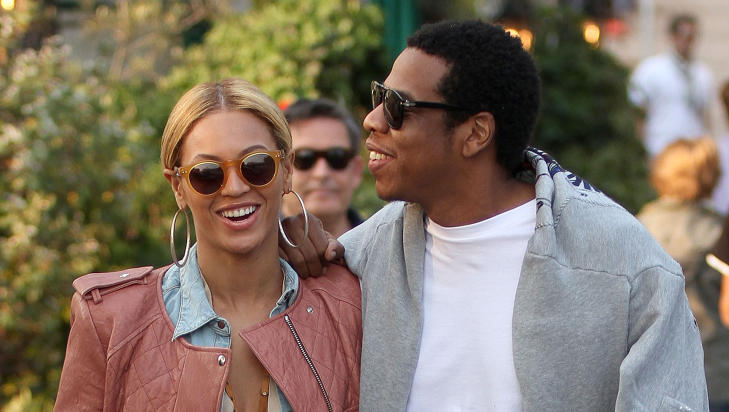 PAR I HJERTER: Beyonc� og Jay-Z har v�rt et par siden 2002. De to giftet seg i 2004, og er n� foreldre til lille Blue. Foto: Stella Pictures