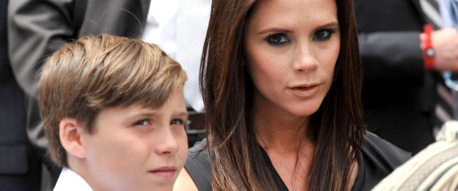 Victoria Beckham glemte igjen sønnen hjemme