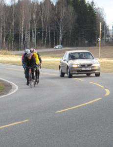 - Jeg har blitt presset av veien, sneiet, truet og skjelt ut
