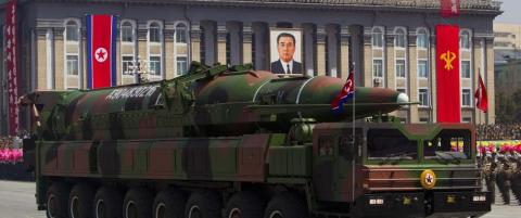 FN innf�rer sanksjoner mot Nord-Korea