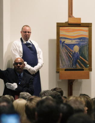 Sju budgivere kjempet om �Skrik�