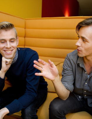 N� samarbeider fetterne Lars Vaular og Sondre Lerche for f�rste gang