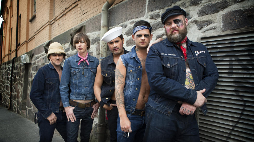 TURBONEGER 2012:  Fra venstre de �gamle turboene� Rune Gr�nn, Knut Schreiner og Thomas Seltzer - og de �nye negerne� Tommy Akerholdt og Tony Sylvester. Foto: Anders Gr�nneberg