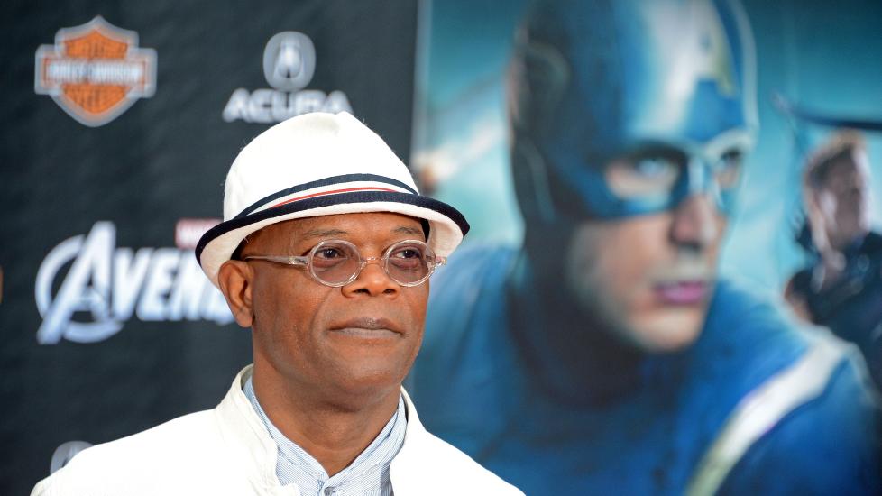 TIL MOTM�LE: Samuel L. Jackson har lite til overs for den ene anmelderen som slaktet �The Avengers�. Foto: Scanpix/AFP PHOTO / Robyn Beck