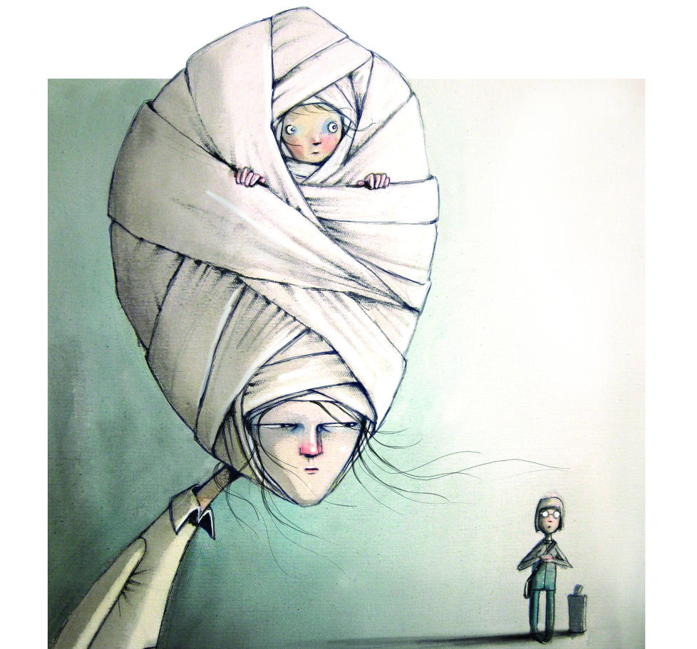 Familieterapeut Jesper Juul svarer hver l�rdag p� lesernes sp�rsm�l om familieliv, barneoppdragelse, parforhold. Er du mamma, pappa, kj�reste ung eller barn og har du sp�rsm�l send det til: jesper.juul@dagbladet.no Illustrasjon: Lisa Aisato