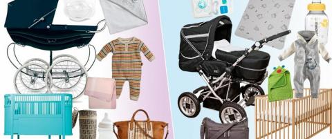 35 000 kroner i forskjell på dette babyutstyret