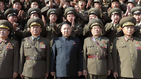NEKTER FOR AT LEIRENE FINNES: Nordkoreanske myndigheter fortsetter å nekte for at de beryktede fangeleirene finnes. Foto: AFP PHOTO / KCNA / KNS NEKTER FOR AT LEIRENE FINNES: Nordkoreanske myndigheter fortsetter å nekte for at de beryktede fangeleirene finnes. Foto: AFP PHOTO / KCNA / KNS