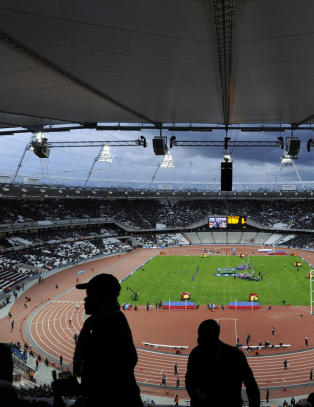 Smuglet inn �bombe� p� OL-stadion i London