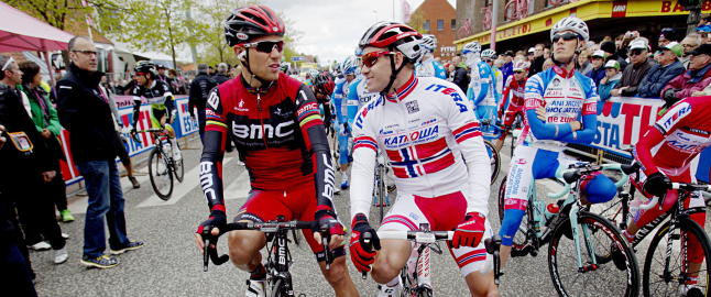 Kristoff kj�rt til sykehus etter dramatisk velt