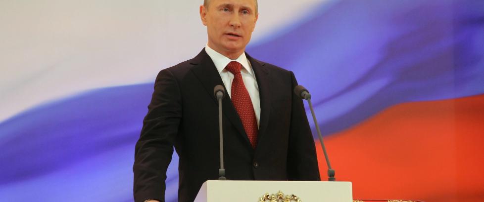 Vladimir Putin er president igjen