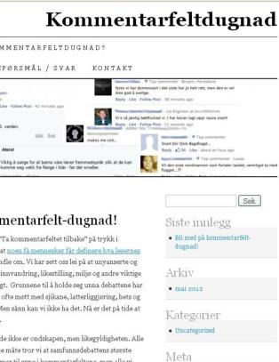 «Vi oppfordrer alle til å utfordre de fordomsfulle innleggene»