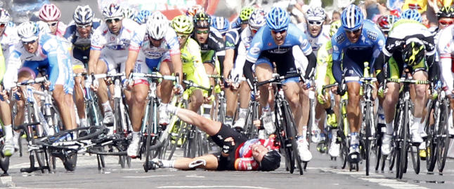 Hushovd rystet over stygg velt