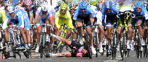 Ferrari fraskriver seg skylda for den stygge velten