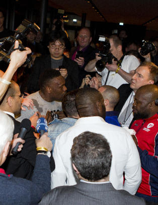 Skandalekampen mellom Haye og Chisora kan bli stoppet