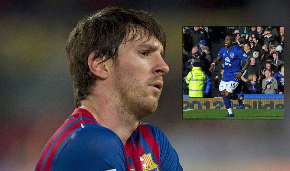 ANKLAGET FOR RASISME: Messi skal ha brukt ordet �negro� p� en uforsvarlig m�te. Foto: EPA/ALEJANDRO GARCIA/NTB scanpix