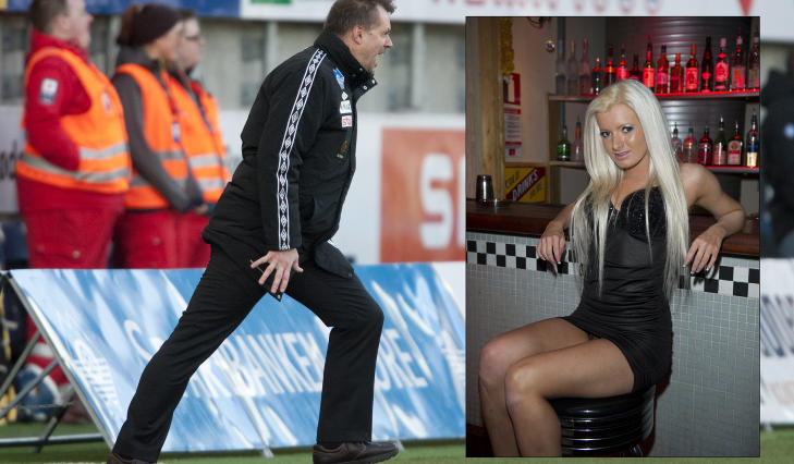 MISLIKTE STUNTET TIL TV 2: Realitydeltaker Iselin Michelsen kom med en personlig hilsen til Kjetil Rekdal under et intervju med TV 2, det skal treneren ha likt dårlig. Foto: Svein Ove Ekornesvåg / NTB scanpix MISLIKTE STUNTET TIL TV 2: Realitydeltaker Iselin Michelsen kom med en personlig hilsen til Kjetil Rekdal under et intervju med TV 2, det skal treneren ha likt dårlig. Foto: Svein Ove Ekornesvåg / NTB scanpix