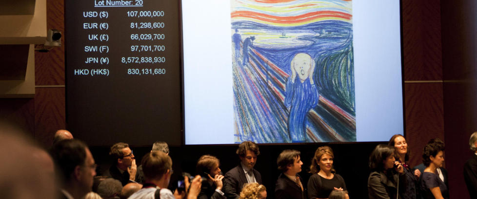 �Skrik�-salg gir �kt p�gang ved Munch-museet