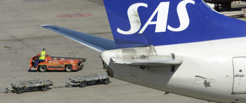 Full SAS-pilot stanset på Arlanda