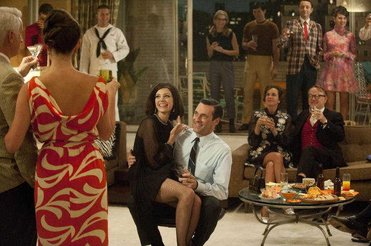 POPUL�R SJARM�R: Jon Hamm har stor suksess som reklamemannen Don Draper i AMC-serien �Mad Men�. Foto: Stella Pictures