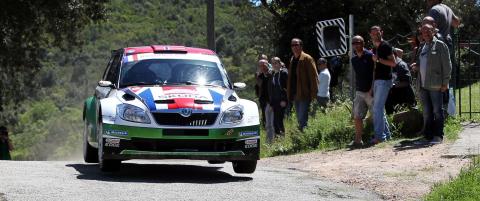 Mikkelsen leder Rally Korsika